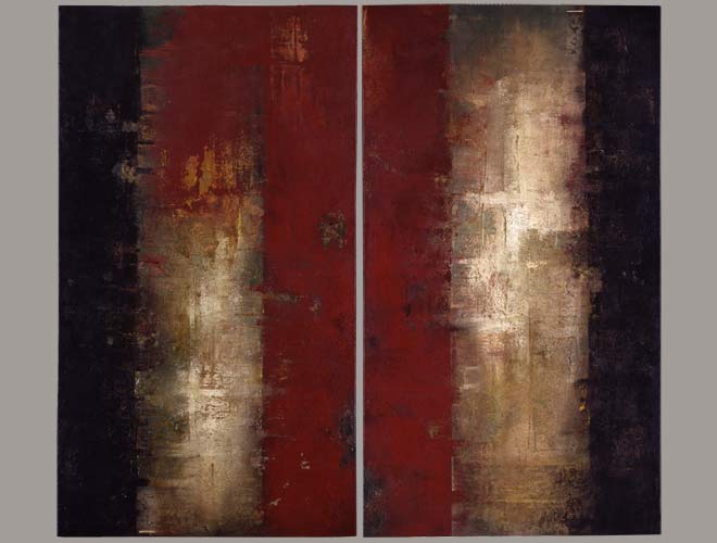 Croce, 1996, Diptychon, je 180 x 100 cm